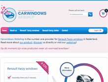 Tablet Screenshot of carwindows-webshop.com